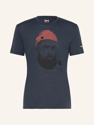 Super.Natural T-Shirt Sailor Z Wełną Merino blau