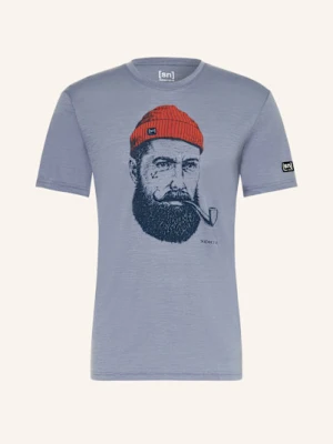 Super.Natural T-Shirt Sailor Z Wełną Merino grau