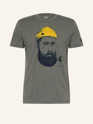 Super.Natural T-Shirt Sailor Z Wełną Merino gruen