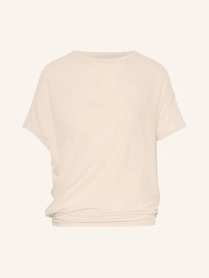 Super.Natural T-Shirt Yoga Loose Z Wełną Merino beige