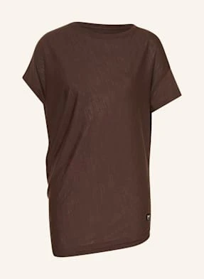 Super.Natural T-Shirt Yoga Loose Z Wełną Merino braun