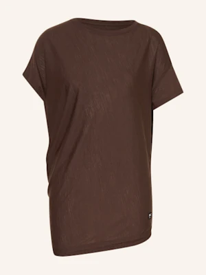 Super.Natural T-Shirt Yoga Loose Z Wełną Merino braun