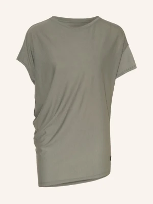 Super.Natural T-Shirt Yoga Loose Z Wełną Merino gruen KHAKI