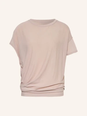 Super.Natural T-Shirt Yoga Loose Z Wełną Merino rosa BRUDNY RÓŻ