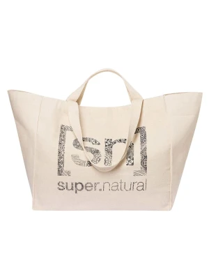 super.natural Torba "Arabasque Logo" w kolorze beżowym na zakupy - 45 x 35 cm rozmiar: onesize