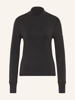 Super.Natural Warstwa Środkowa Base+ B Hot Z Dodatkiem Wełny Merino schwarz