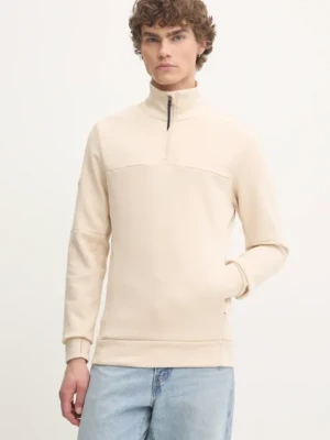 Superdry bluza męska kolor beżowy gładka M2013961A-1YP