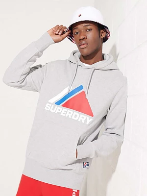 Superdry Bluza "Mountain Sport" w kolorze jasnoszarym rozmiar: L