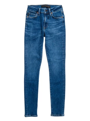 Superdry Dżinsy - Skinny fit - w kolorze niebieskim rozmiar: W24