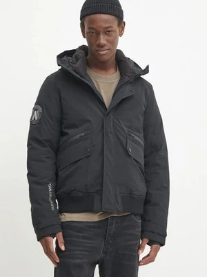 Superdry kurtka męska kolor czarny zimowa M5011908A-02A