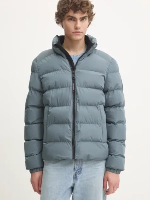 Superdry kurtka męska kolor niebieski zimowa M5011912A-9VC