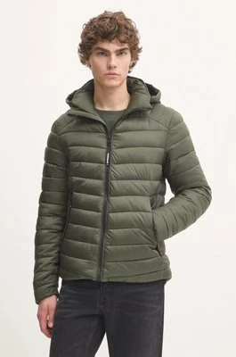 Superdry kurtka męska kolor zielony przejściowa M5011906A-ZC3