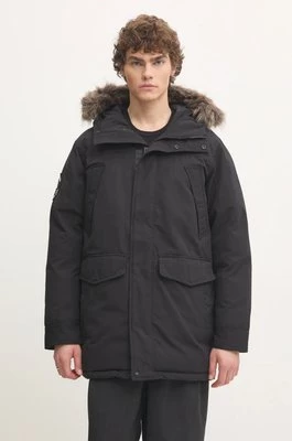 Superdry parka męska kolor czarny zimowa M5011929A-12A