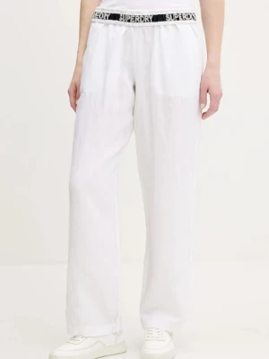 Superdry spodnie lniane