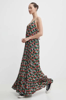Superdry sukienka maxi rozkloszowana
