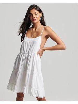 Superdry Sukienka w kolorze białym rozmiar: M