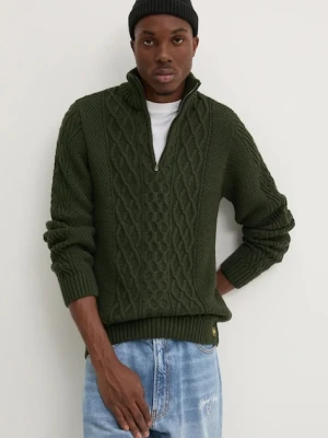 Superdry sweter z domieszką wełny
