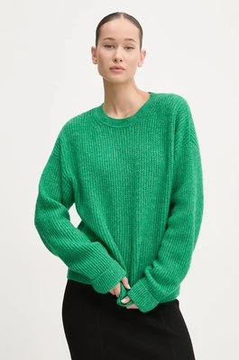 Superdry sweter z domieszką wełny damski kolor zielony W6110579A-B7O