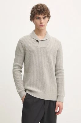 Superdry sweter z domieszką wełny męski kolor szary M6110626A-07Q