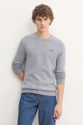 Superdry sweter z domieszką wełny męski kolor szary M6110641A-MD5