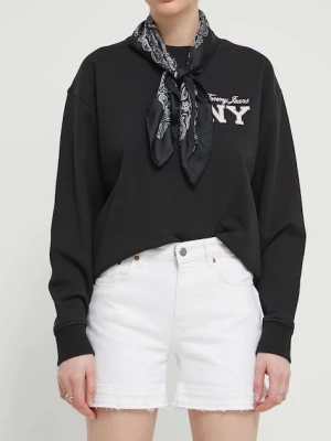 Superdry szorty jeansowe biały