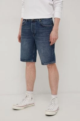 Superdry szorty jeansowe męskie kolor granatowy