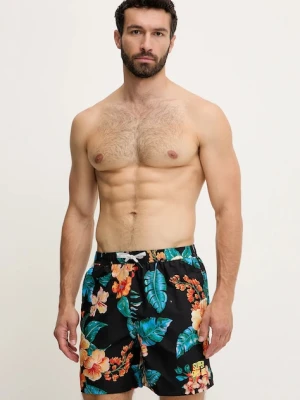 Superdry szorty kąpielowe kolor czarny M3010242A-F4J