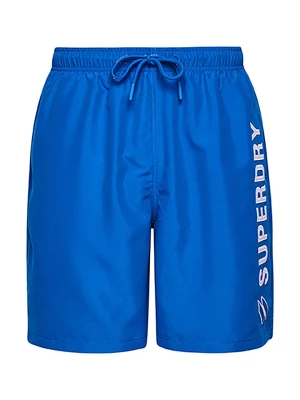 Superdry Szorty kąpielowe w kolorze niebieskim rozmiar: XL