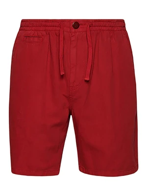 Superdry Szorty w kolorze czerwonym rozmiar: S