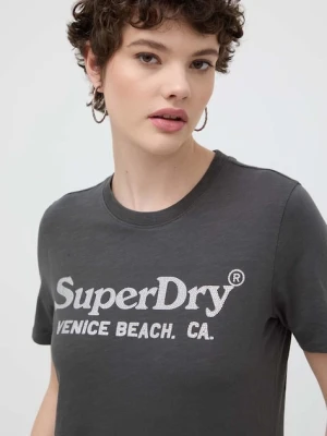Superdry t-shirt bawełniany
