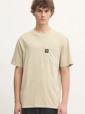 Superdry t-shirt bawełniany beżowy