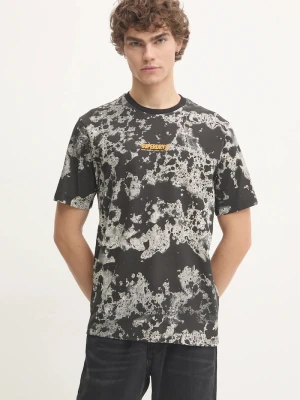 Superdry t-shirt bawełniany czarny