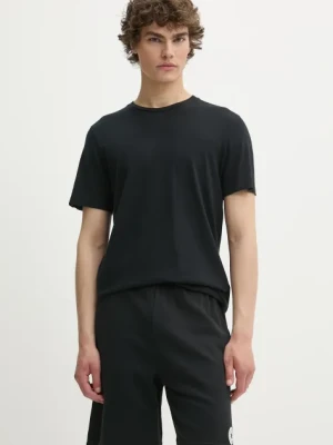 Superdry t-shirt bawełniany męski kolor czarny gładki M1012226A-12A