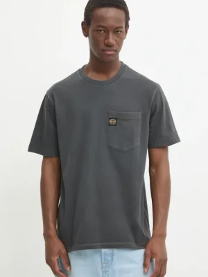 Superdry t-shirt bawełniany męski kolor szary gładki M1012079A-AFB