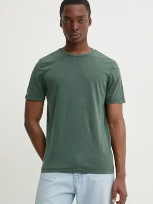 Superdry t-shirt bawełniany męski kolor zielony gładki M1012226A-D8O