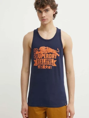 Superdry t-shirt granatowy
