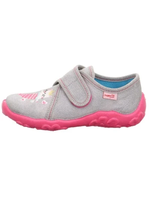 superfit Kapcie "Bonny" w kolorze szaro-różowym rozmiar: 33