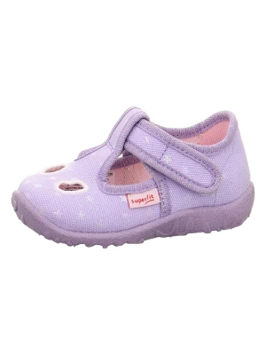 superfit Kapcie "Spotty" w kolorze fioletowym rozmiar: 25