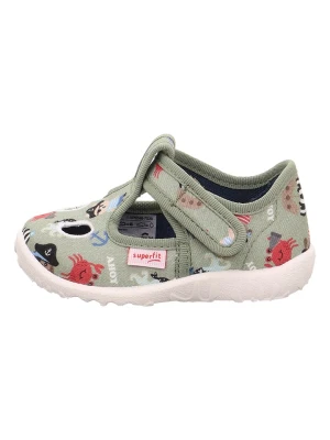superfit Kapcie "Spotty" w kolorze khaki rozmiar: 26