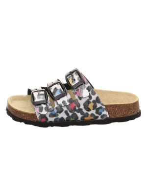 superfit Klapki w kolorze białym ze wzorem rozmiar: 35