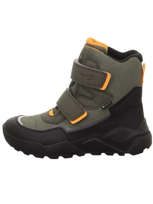 superfit Kozaki zimowe "Rocket" w kolorze oliwkowo-czarnym rozmiar: 40