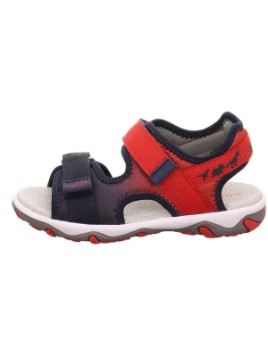 superfit Sandały "Mike 3.0" w kolorze granatowo-czerwonym rozmiar: 28