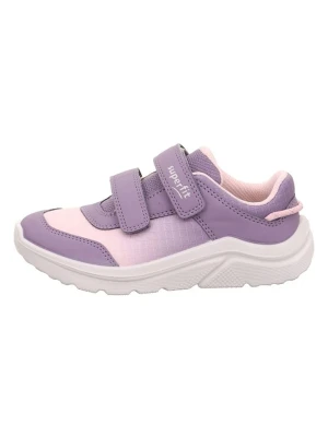 superfit Skórzane buty barefoot "Kicks" w kolorze fioletowym rozmiar: 29