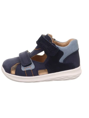 superfit Skórzane półsandały w kolorze granatowym rozmiar: 26