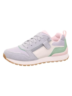 superfit Skórzane sneakersy "Dash" w kolorze fioletowym rozmiar: 32
