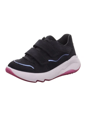 superfit Skórzane sneakersy "Melody" w kolorze granatowym rozmiar: 31