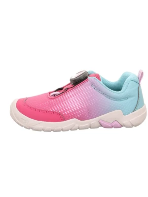 superfit Slippersy "Trace" w kolorze różowo-błękitnym do chodzenia na boso rozmiar: 32