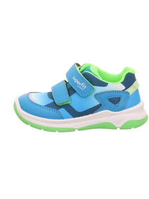 superfit Sneakersy "Cooper" w kolorze niebiesko-biało-zielonym rozmiar: 25
