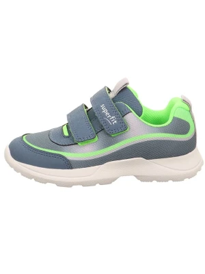 superfit Sneakersy "Rush" w kolorze zielono-niebiesko-szarym rozmiar: 24