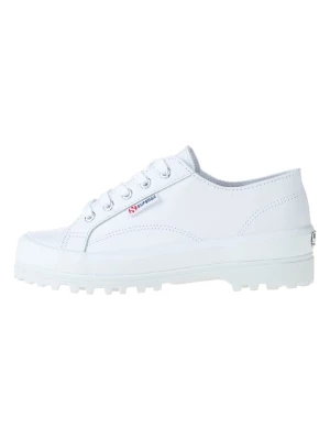Superga Skórzane sneakersy "Alpina" w kolorze białym rozmiar: 38